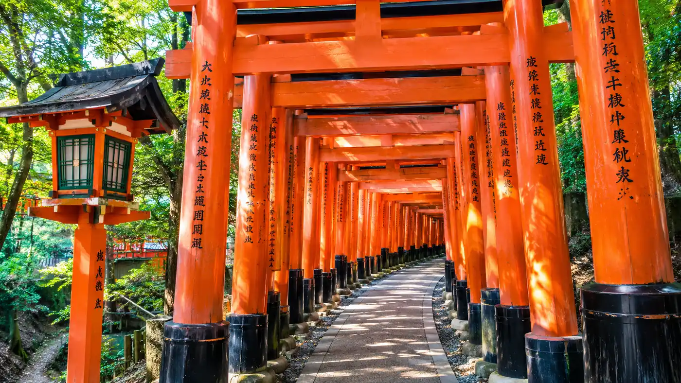 The Thousand Torii Gates of Fushimi Inari Taisha